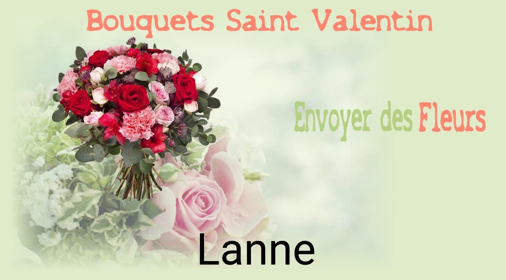 Roses de Saint-Valentin livrées à Lanne